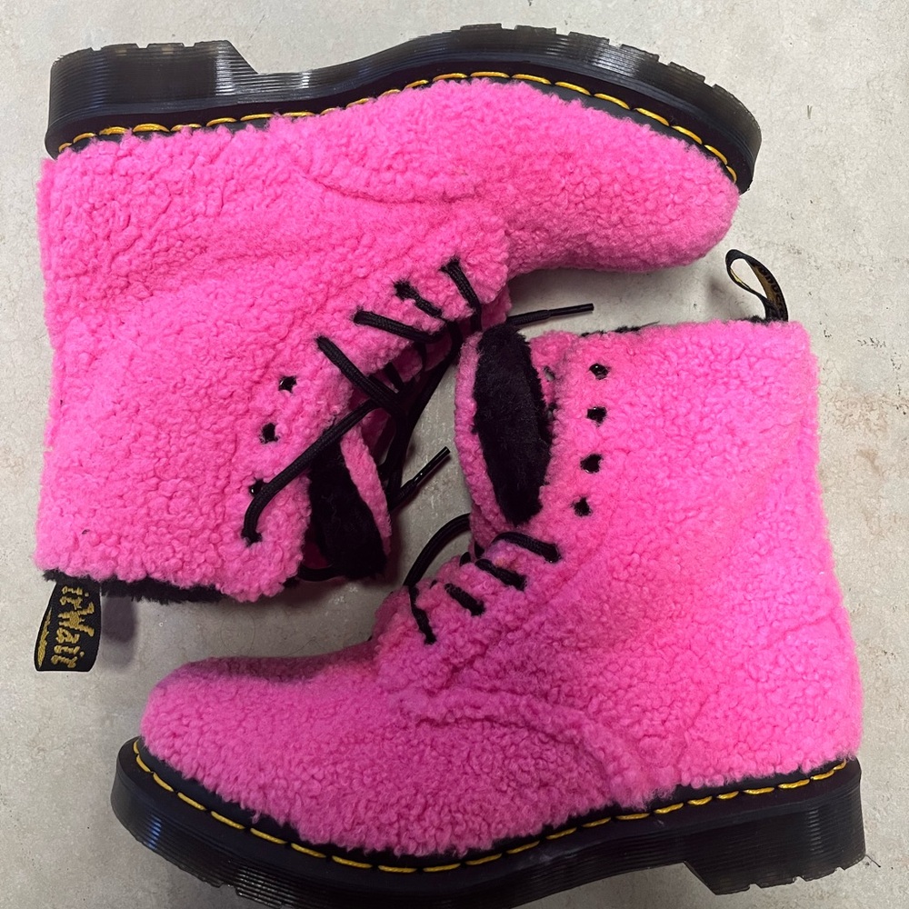 Sherpa doc martens.